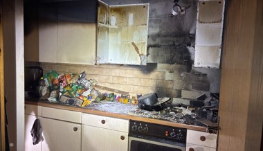 Küchenbrand in der Altstadt