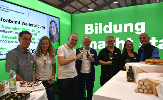 Apéro am Stand: BZBS vernetzt sich an der Ligha