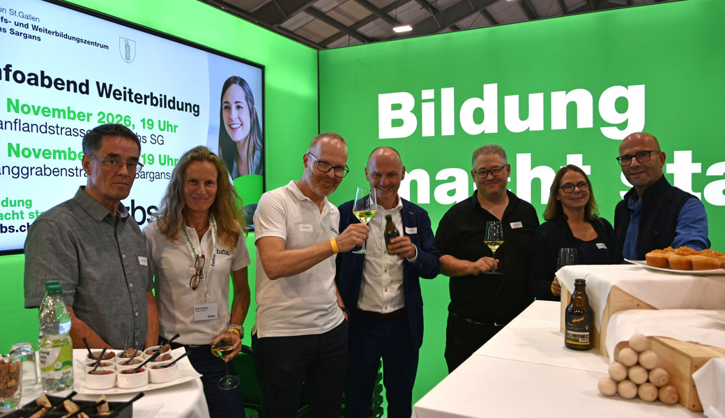 Apéro am Stand: BZBS vernetzt sich an der Ligha