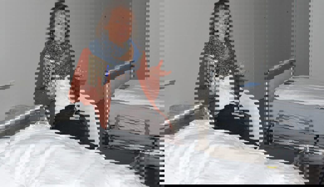 Ulrike Wolitz hat ein offenes Ohr für die Anliegen der Patientinnen und Patienten im Spital