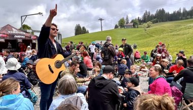 Hiking Sounds machte Halt im Wandergebiet Oberdorf, die zweite Station dieser Eventserie