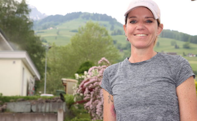 Verführerischer Lockruf des Hausbergs: Melanie Küng startet am Gamperney-Berglauf