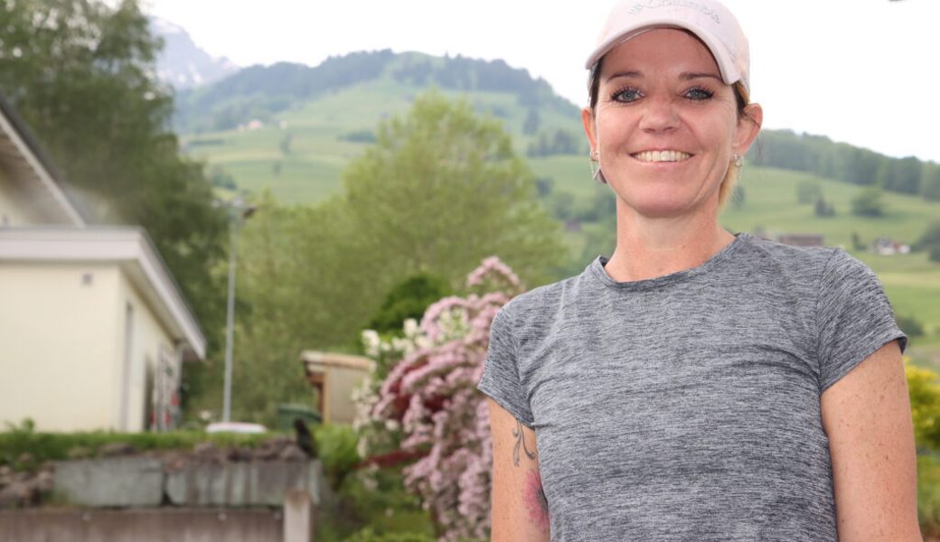  Melanie Küng aus Grabs will es wissen: Am Gamperney-Berglauf möchte sie das Ziel auf dem Studnerberg, notabene ihr Lieblingsberg, erreichen. 