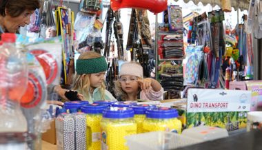 Von Kleidung, über Leckereien bis hin zum Kinder-Gondelkarussell: Das Angebot war vielfältig