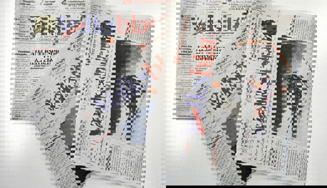  Das "Volksblatt" ist die älteste Zeitung Liechtensteins. 