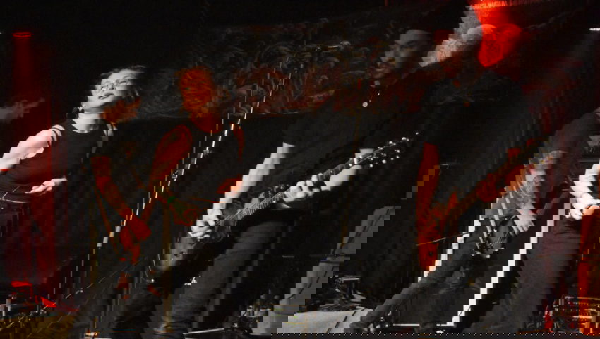  Die Formation «The High Times» aus Zürich zeigte sich äusserst dynamisch und mit viel Bewegung auf der Bühne. 