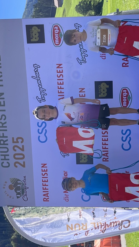 Noah Diezig auf dem zweiten Platz.