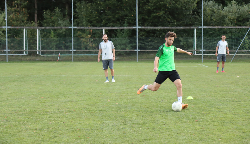 Clemente arbeitet mit seinen Spielern auf einen guten Saisonstart hin.