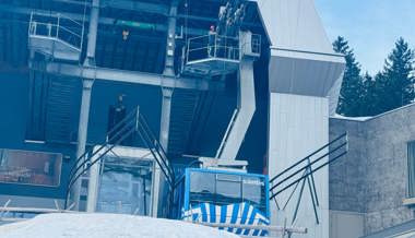 Operation in luftiger Höhe: Wie Spezialisten das Zugseil der Säntis-Schwebebahn kürzen