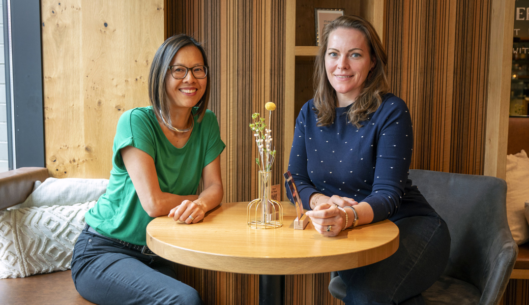 Mireille Wagner und Adela Schicker wollen den Verein als erste Anlaufstelle von Chur bis zum Bodensee etablieren.
