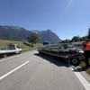Anhängerkupplung brach ab: Unfall auf A13 führte zu Rückstau
