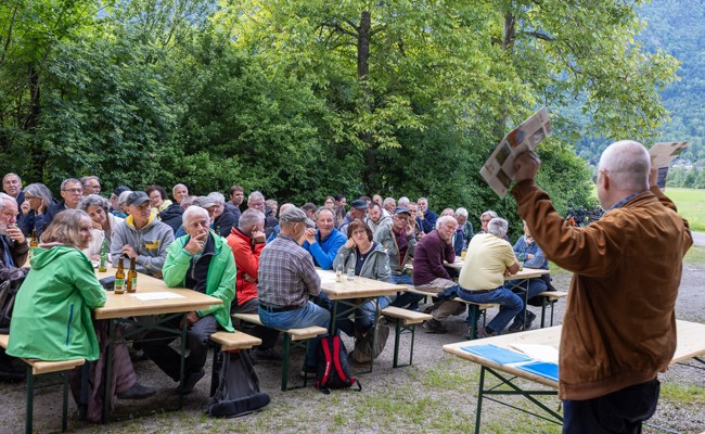 Wo Natur Programm ist: Pro Riet tagte im Grünen