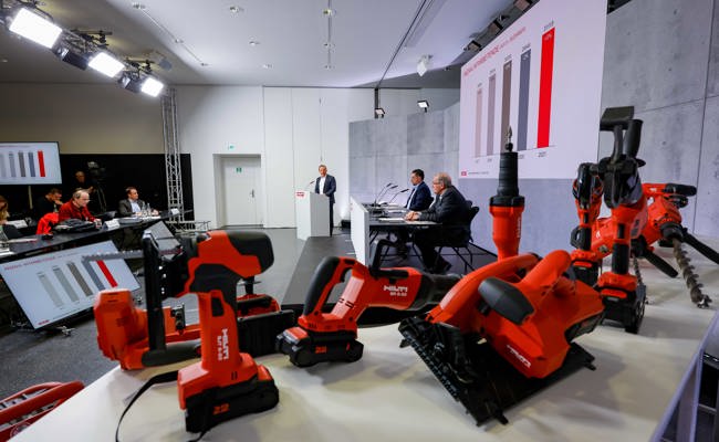 6,4 Milliarden Franken Umsatz – Hilti Gruppe behauptet sich im Markt
