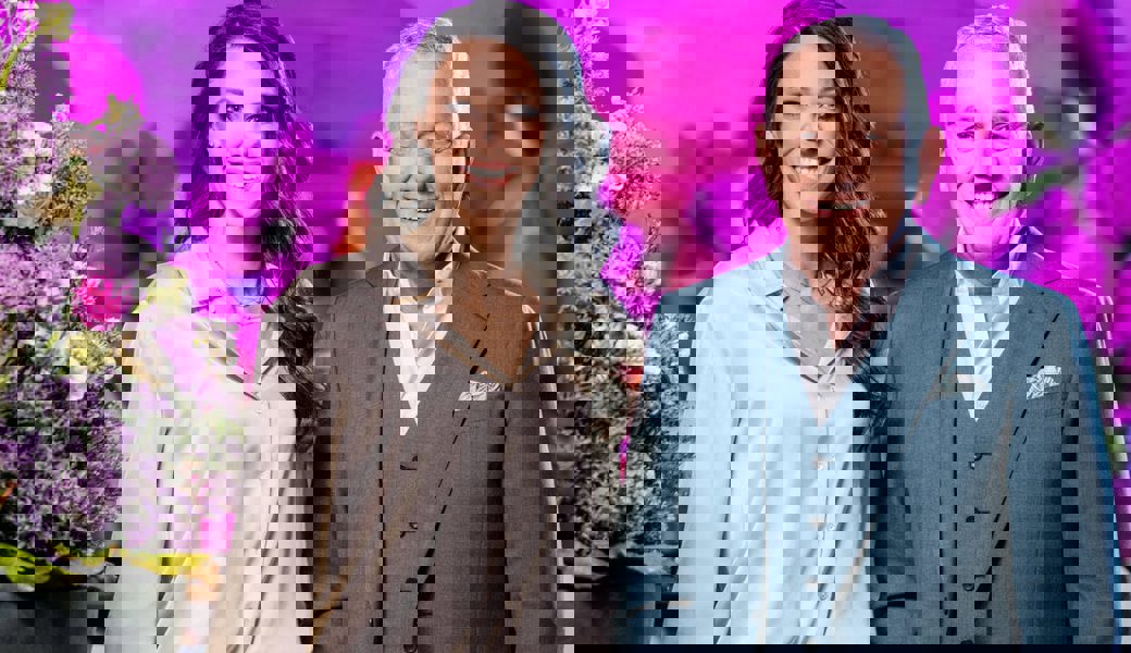  Kiki Maeder und Röbi Koller moderieren die Sendung. 