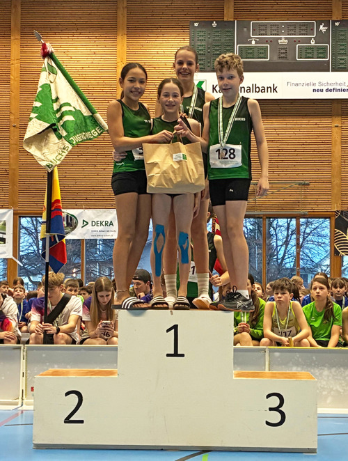 Erfolgreicher TV Buchs: Am Hallenmeeting in Widnau standen die jungen Athletinnen und Athleten des Vereins mehrmals auf dem Siegerpodest.