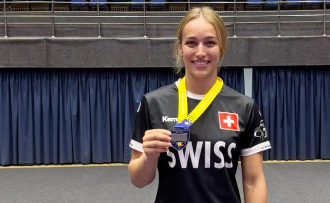 Annatina Lippuner erkämpft sich Silber in Bukarest