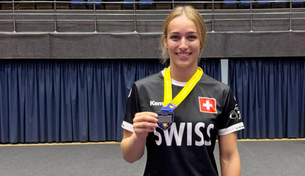 Annatina Lippuner kehrte mit Silber aus Rumänien zurück.