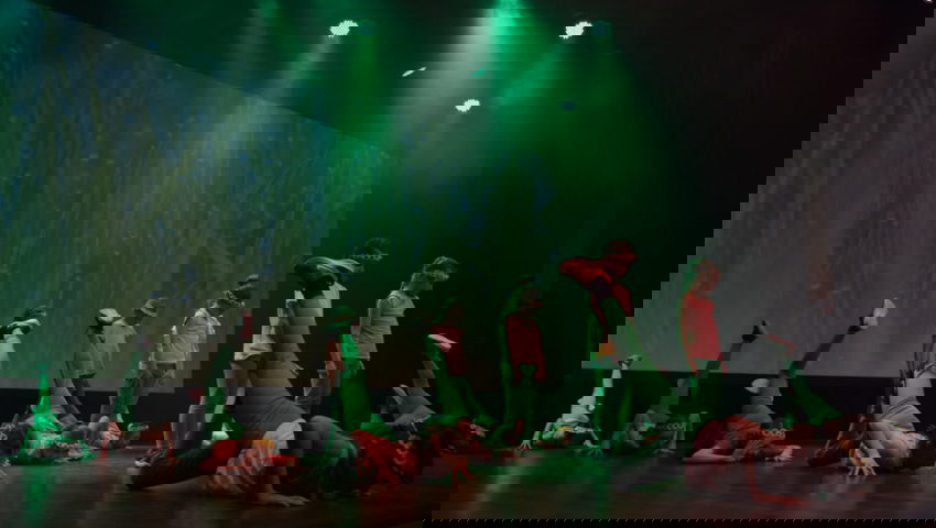  Mädchen, Knaben, Turnerinnen und Turner zeigten zu mitreissender Musik stolz ihr Können. 