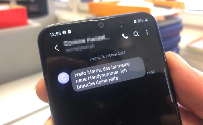 «Hallo Mama, das ist meine neue Nummer» – Frau wurde betrogen