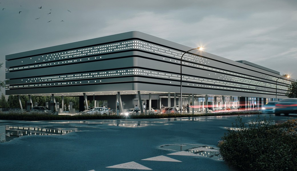 So soll der fertige «Park Unique» aussehen. Im Sommer 2026 ist die Eröffnung vorgesehen.