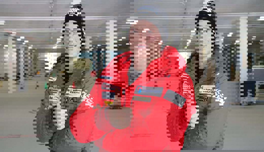 Daumen hoch: Josua Mettlers Topergebnisse im Europacup führten zum ersten Weltcup-Aufgebot. Robert Kucera