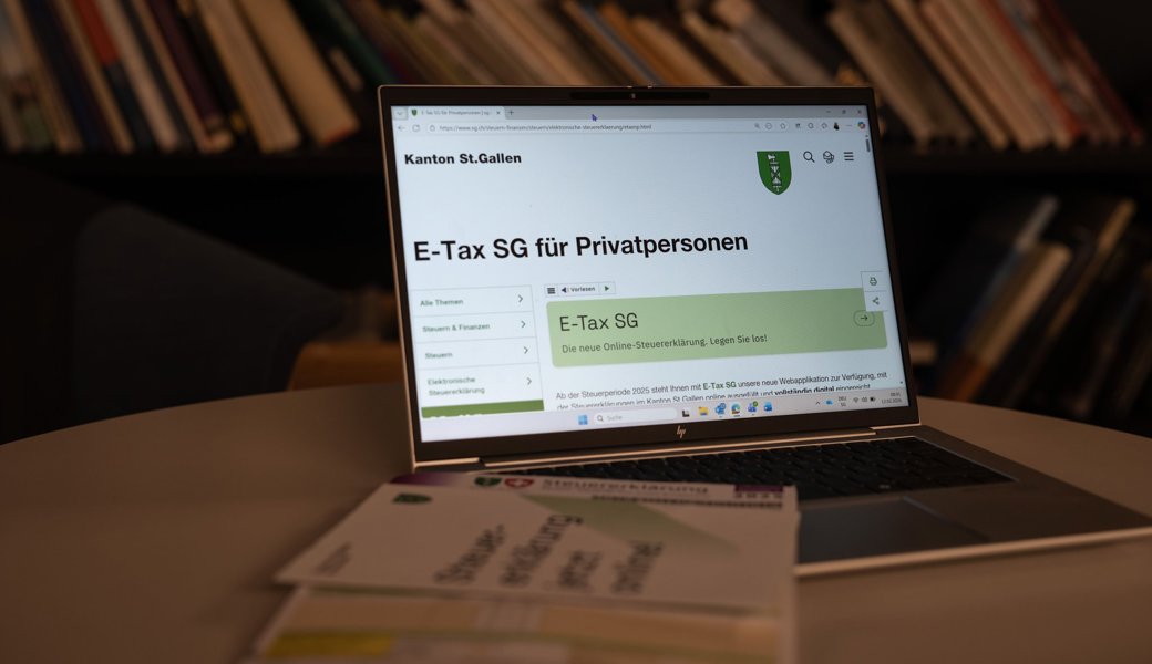 Kriminelle verschicken gefälschte Steuer-Mails in die Ostschweiz