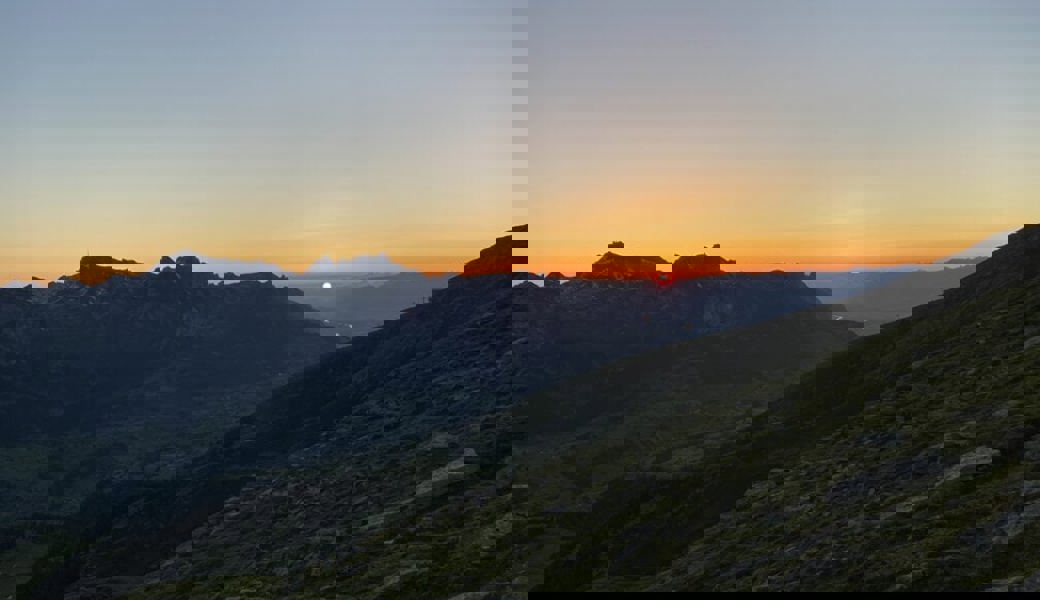  Am Sonntag um 5.20 Uhr aufgenommen: Einer der frühesten Sonnenaufgänge des Jahres. 