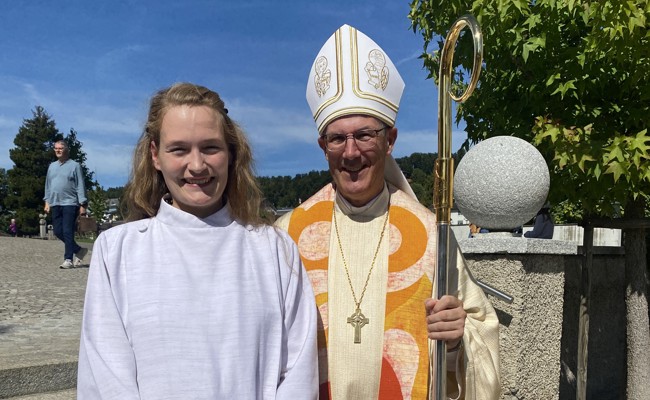Carolin Brändle in den Dienst des Bistums aufgenommen