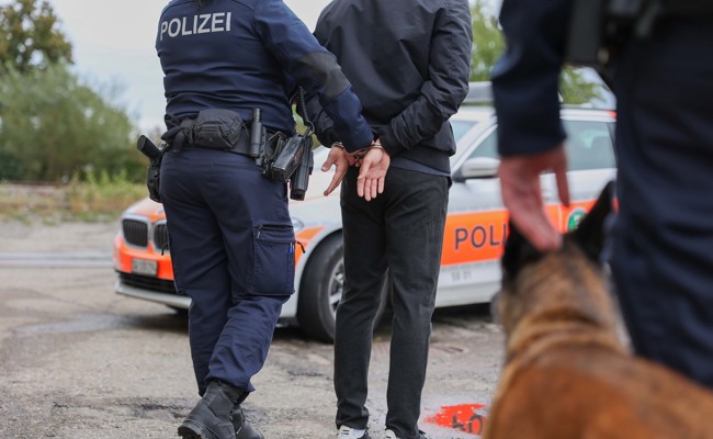 Auf frischer Tat ertappt: Polizei verhaftet zwei Einbrecher