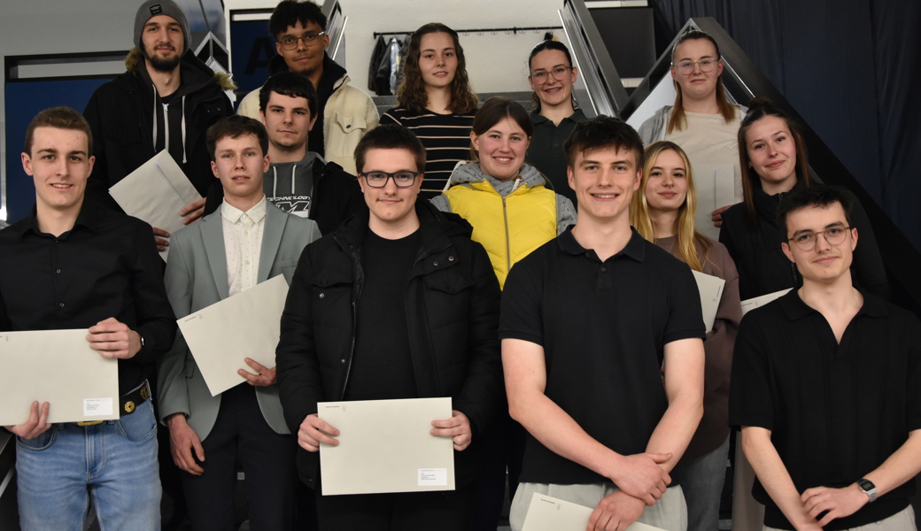 Lernende wählten vielfältige Themen für Vertiefungsarbeiten aus