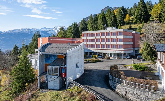 Interessiert? Hotel Alvier und Seilbahn stehen zum Verkauf