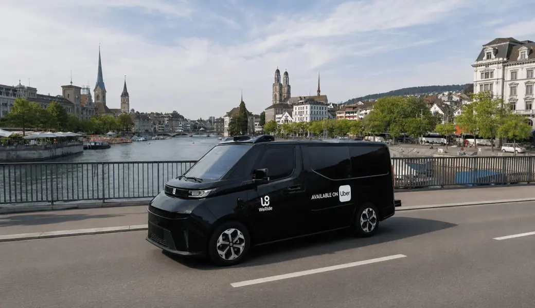 Schon dieses Jahr sollen Robotaxis von Uber und Weride in Zürich unterwegs sein.