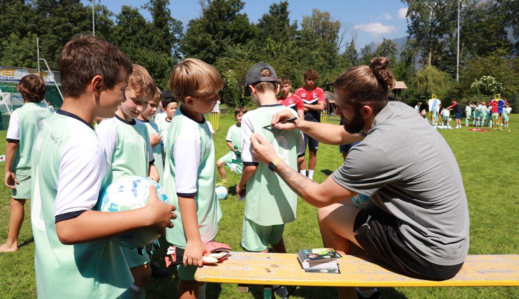 Die Frage der Fragen am Fussballcamp: Barca oder Real?