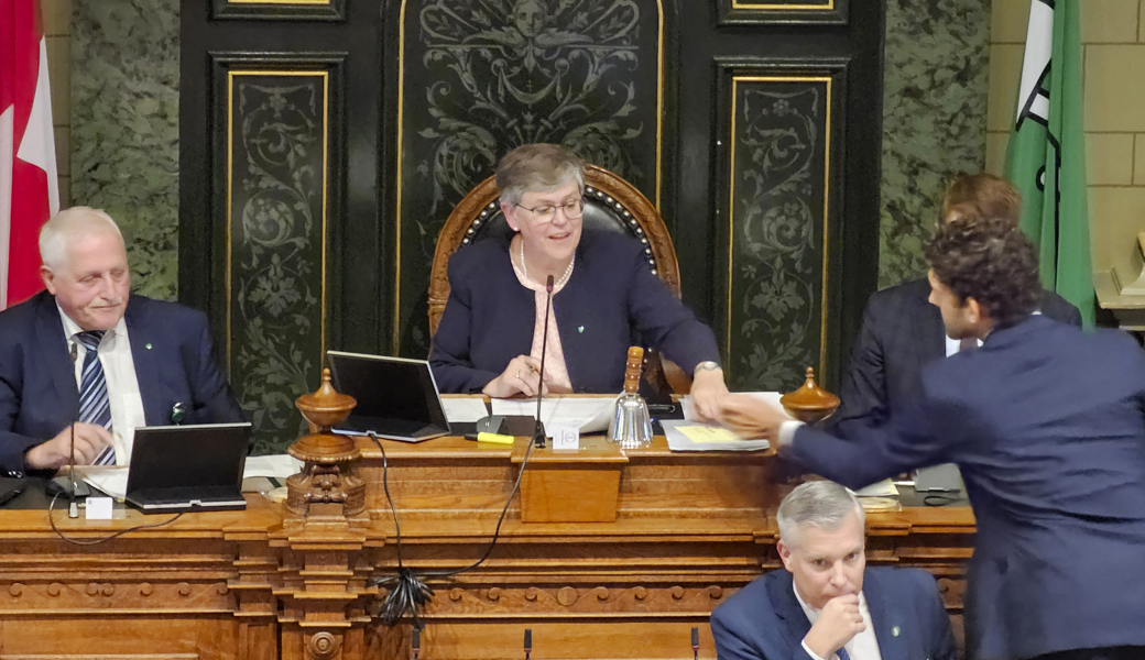 Barbara Dürr mit Glanzresultat zur Präsidentin des Kantonsrats gewählt