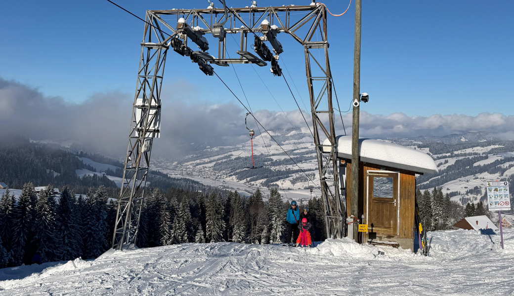 Ein Bild vom 11. Januar dieses Jahres: Ein ähnliches dürfte es nicht mehr geben. Der Skiliftbetrieb am Tanzboden wird per sofort eingestellt. 