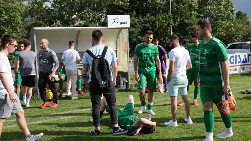  Die Enttäuschung über den verpassten Aufstieg war beim FC Buchs II gross. Doch nun war das Glück auf Buchser Seite. 