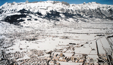 Winter 1999: Ganze Landschaft versank im Schnee