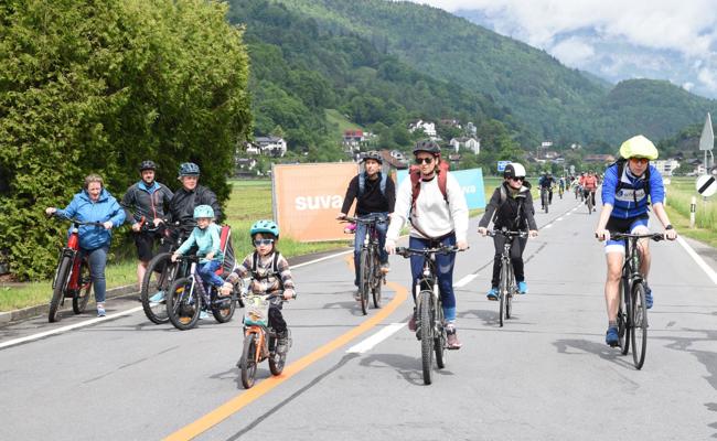 18’000 Teilnehmende am Slow-up