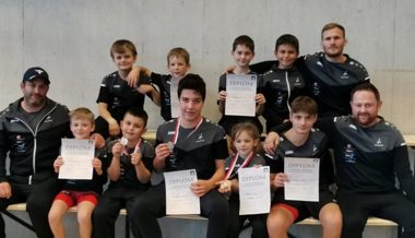 Dreimal Silber für den Ringernachwuchs von Oberriet-Grabs in Weinfelden