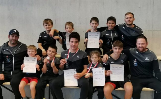 Dreimal Silber für den Ringernachwuchs von Oberriet-Grabs in Weinfelden