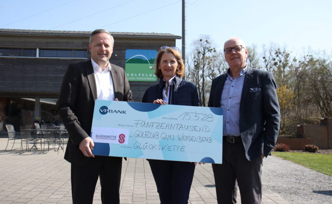 Solidarität gezeigt: Golferinnen und Golfer spenden für ukrainische Bevölkerung