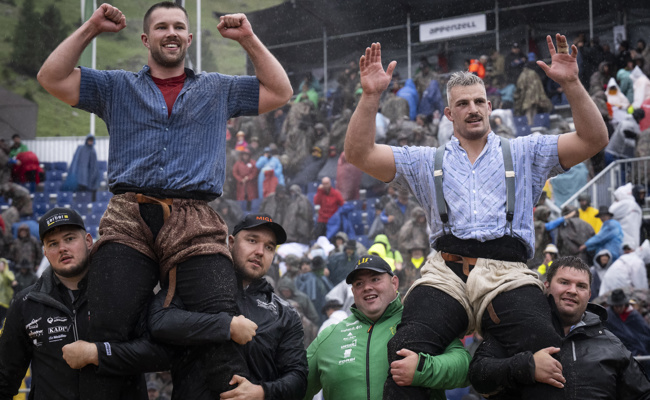 Fabian Staudenmann gegen Samuel Giger: Diese Rivalität begeistert die Massen
