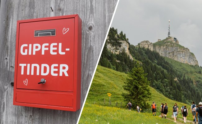 Tinder auf 1794 Metern: Auf dem Hohen Kasten suchen Singles die Liebe