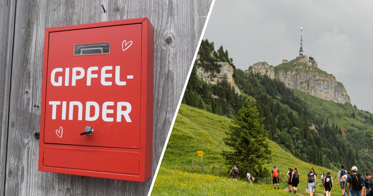 Tinder auf 1794 Metern: Auf dem Hohen Kasten suchen Singles die Liebe