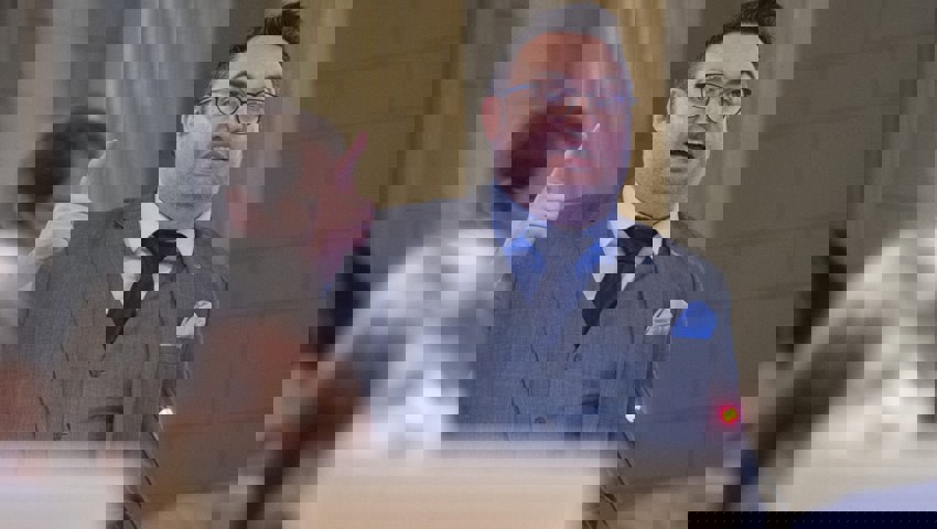  Raphael Frei in seinem Amt als Kantonsrat während der vergangenen Novembersession. 