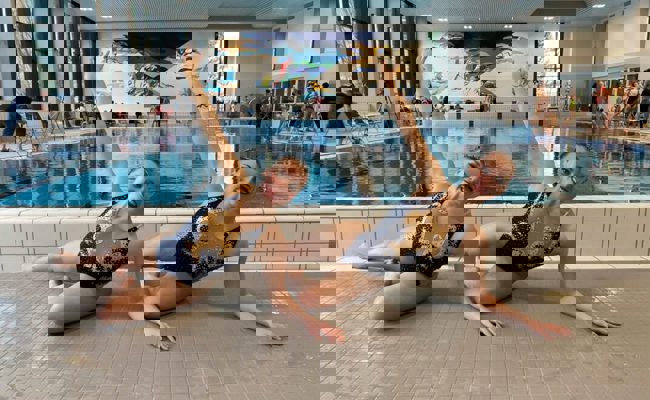 Artistic-Swimming-Duo Ladina Lippuner und Sofie Müntener nimmt erste Olympia-Hürde