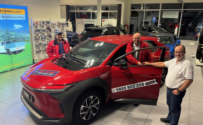 Nez Rouge: Mit einem Elektroauto zum Einsatz fahren