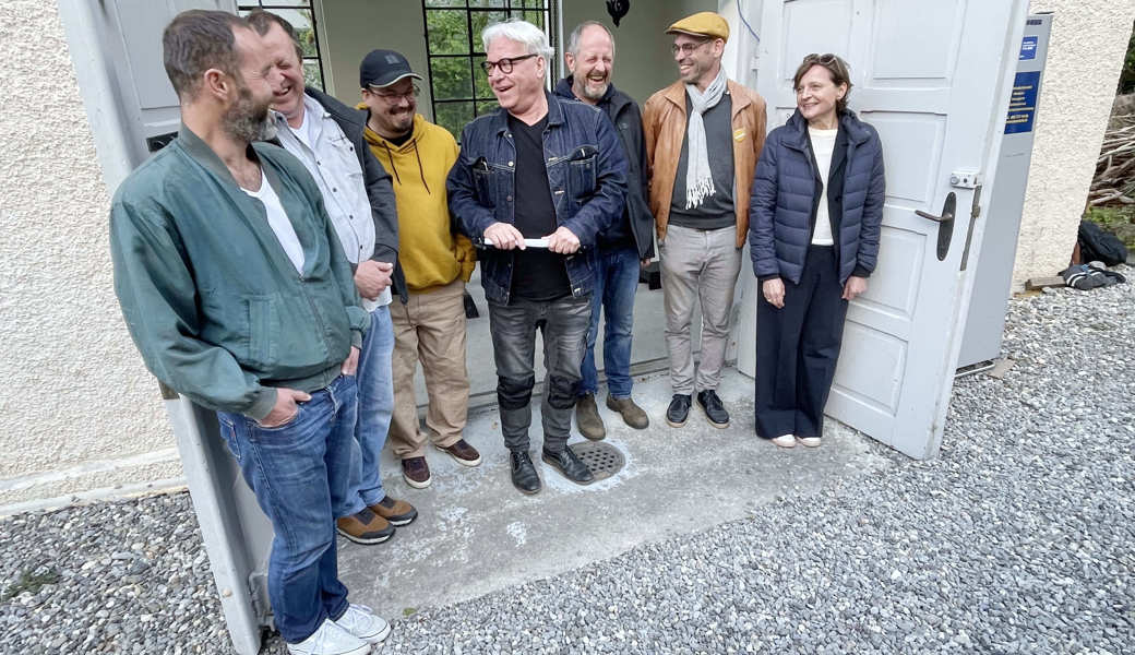 Das Kommissiönli vom Museümli, von links: Adrian Scherrer, Alexandre Armagagnan, Philipp Köppel, Gregor Frehner, Kurt Züllig, Rafael Köppel und Regula Mosberger. 
