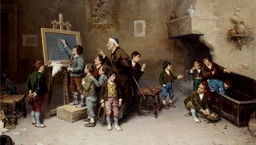  Gemälde über eine «wertvolle Schullektion» aus dem 19. Jahrhundert. 