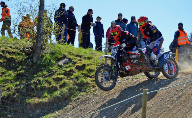 Seitenwagen-Duo nahe dran an den Top Ten